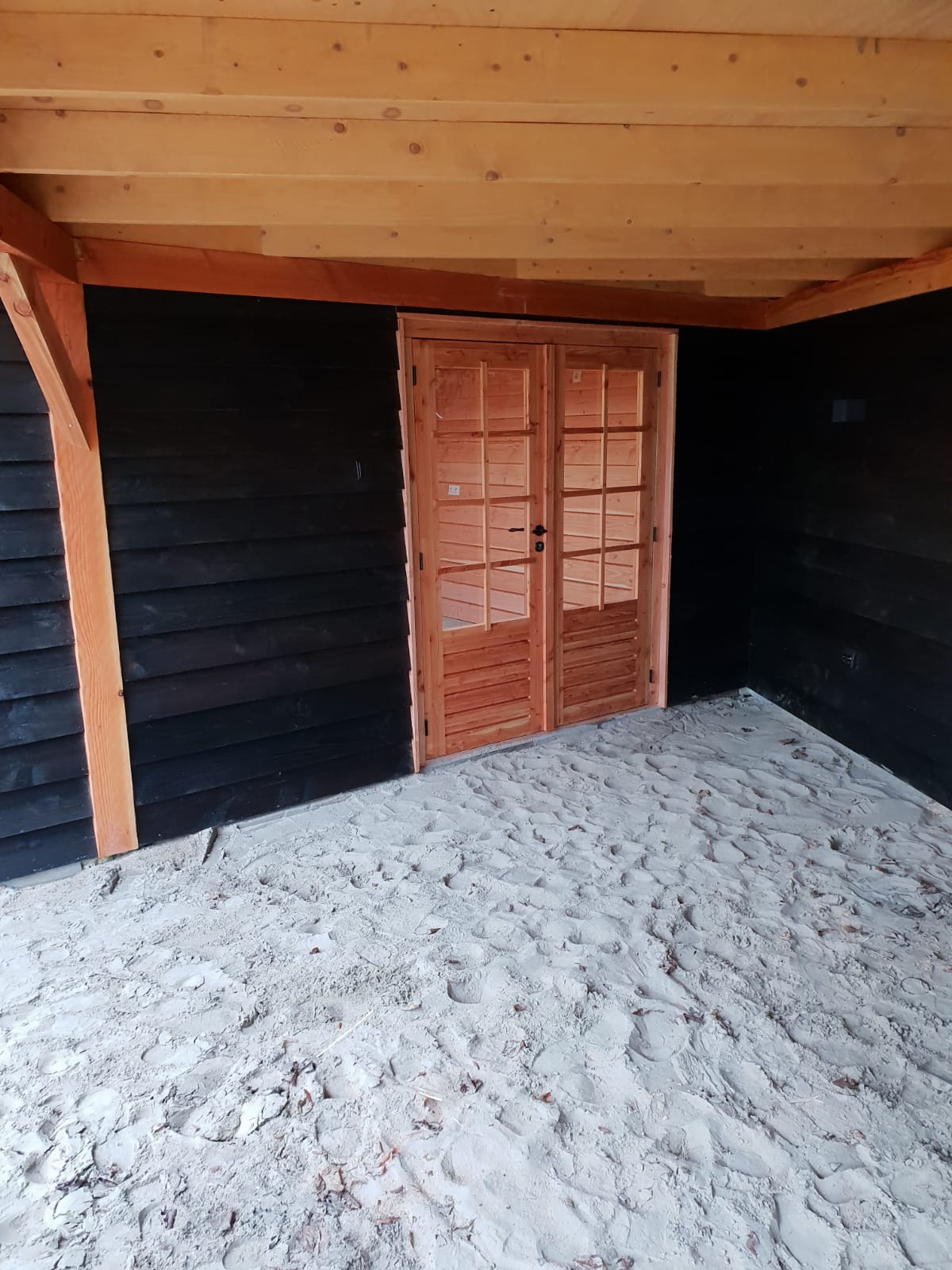 Houtbouw en overkapping project