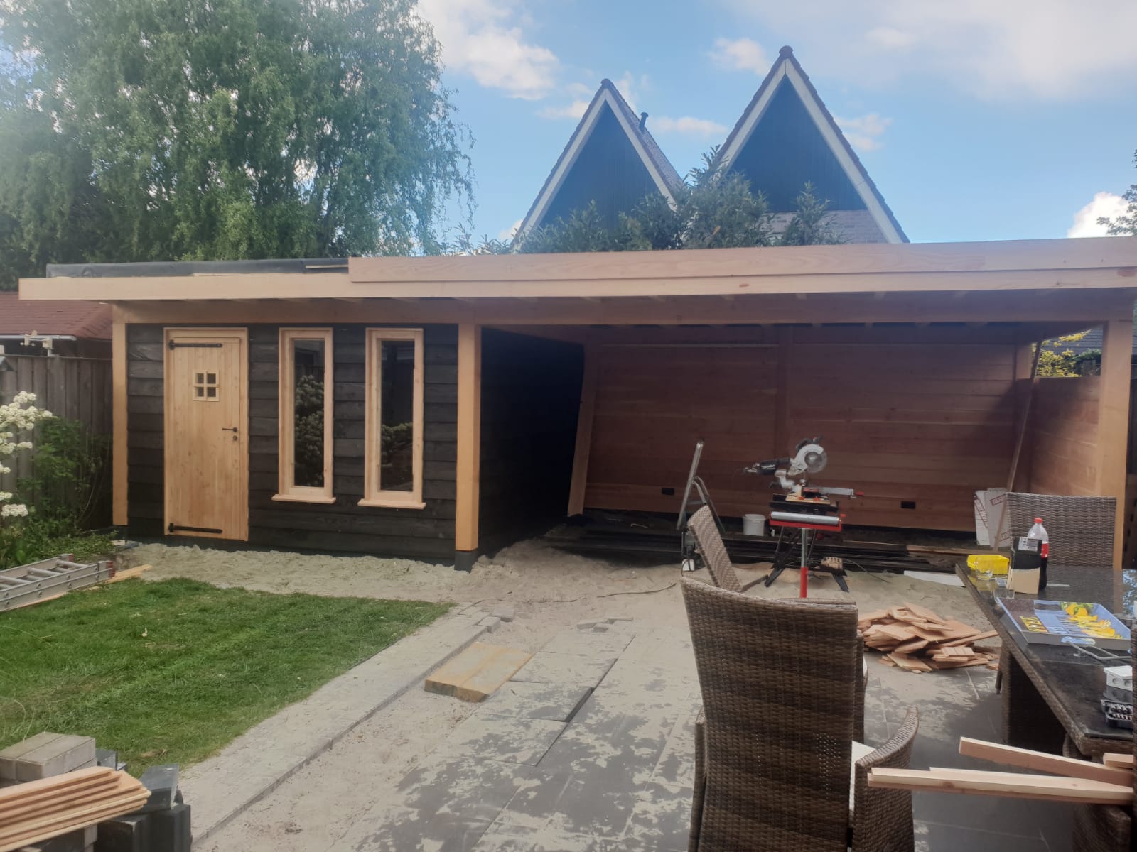 Dakkapel en aanbouw realisatie