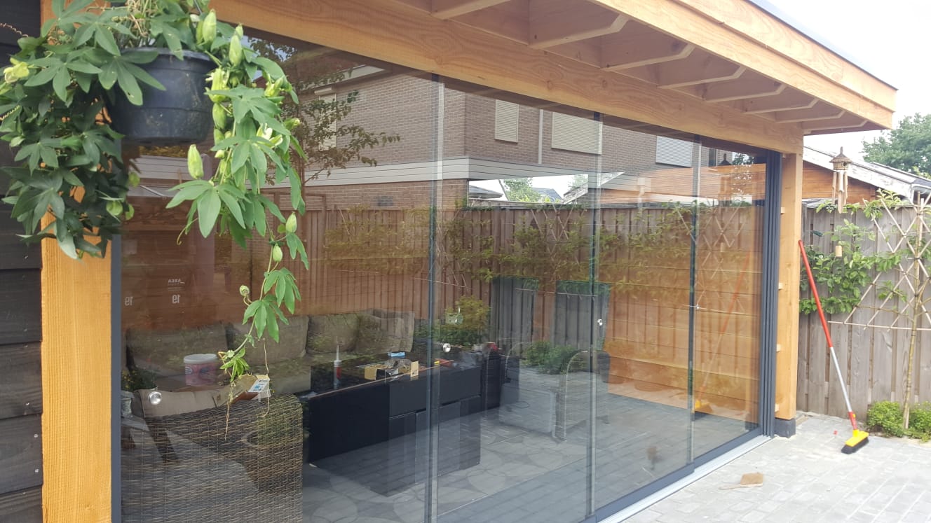 Nieuwbouw schuur door timmerman